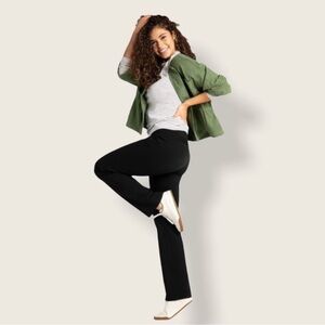 Betabrand Dressy Black Stretch Pants Size 2X